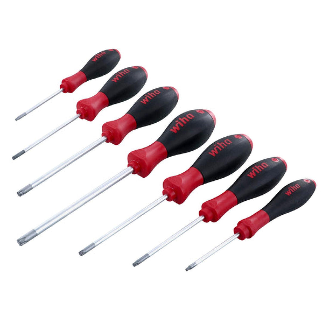 Wiha Tools 36299 SoftFinish TORX Plus Screwdriver Set, IP8 - IP40, 7 Pc.