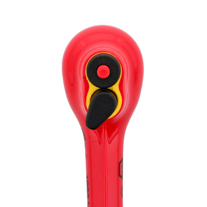 Wiha Tools 12851 Insulated Ratchet, 1/4 Inch x 140 mm