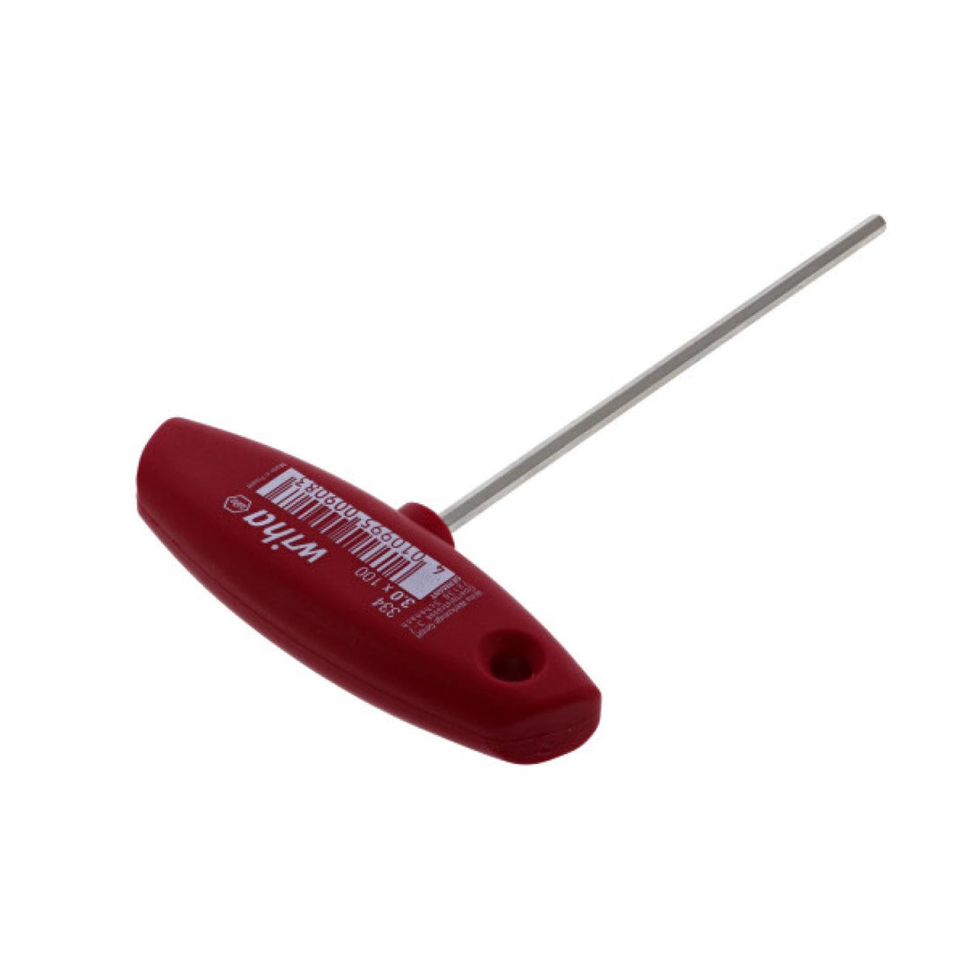 Wiha Tools 33403 Hex T-Handle 3.0 x 100mm