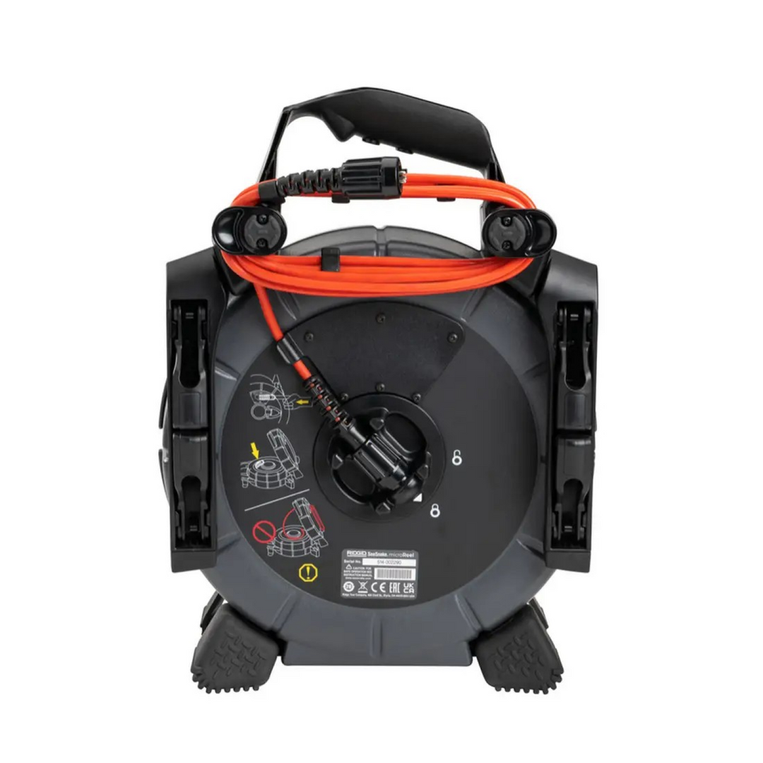 Ridgid 70738 SeeSnake MicroDrain Video Inspection System with D65S MicroDrain Reel and CA350 Inspection Camera