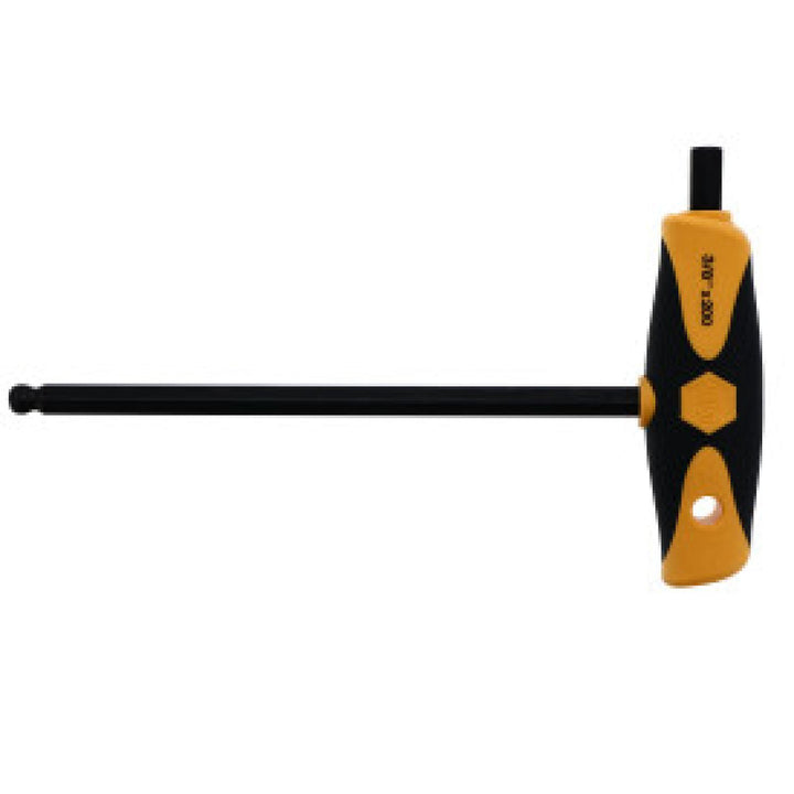 Wiha Tools 33440 3/8" x 7.9" Soft Grip Dual Drive Ball End Hex T-handle