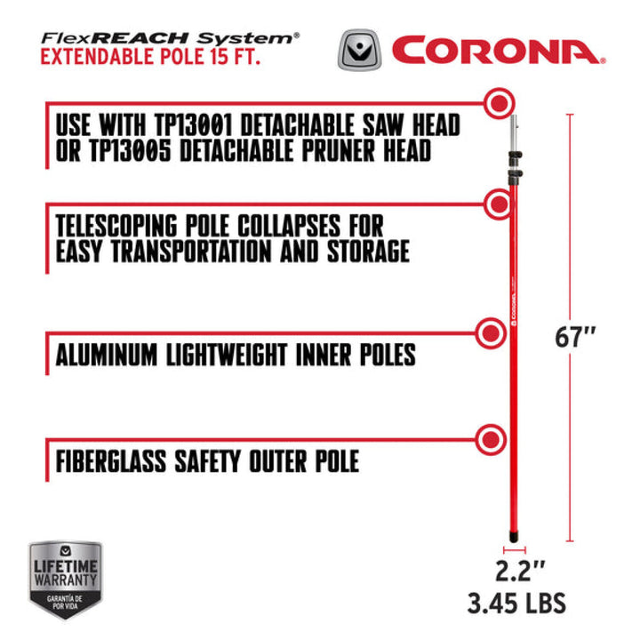 CORONA-TP13489 · FlexREACH – Extendable Pole