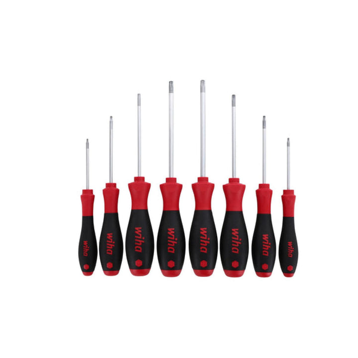 Wiha Tools 36294 SoftFinish TORX Screwdriver Set, T6 - T30, 8 Pc.