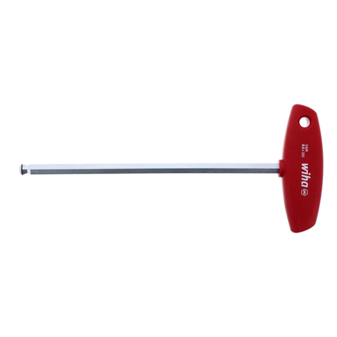 Wiha Tools 54080 8mm MagicRing Ball End Hex Metric T-handle