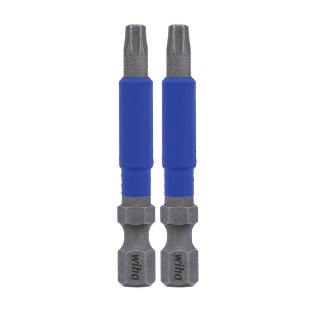 Wiha Tools 70219 TerminatorBlue Impact Bit TORX T20 - 2 Inch - 2 Pack