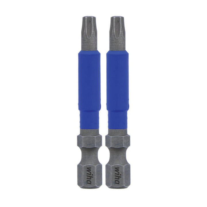 Wiha Tools 70219 TerminatorBlue Impact Bit TORX T20 - 2 Inch - 2 Pack
