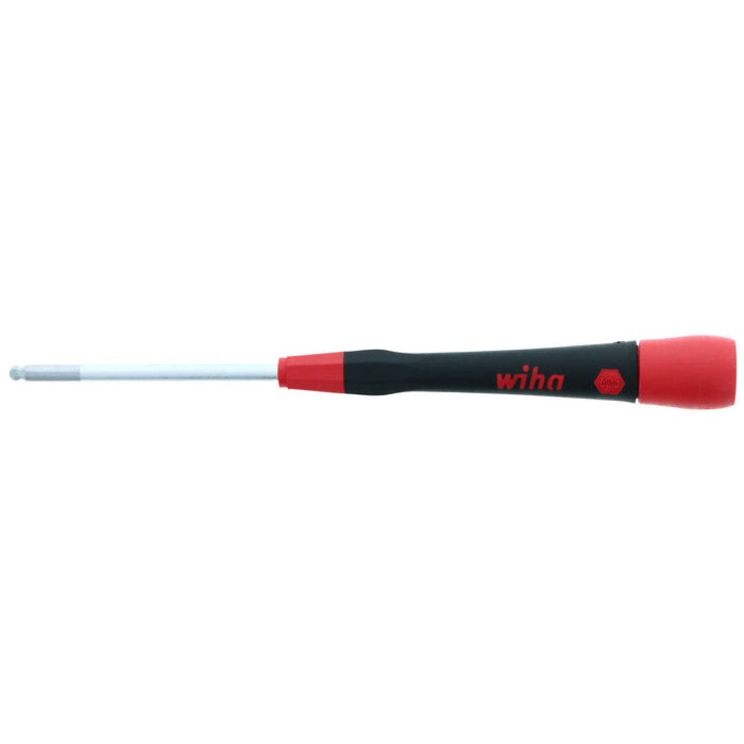 Wiha Tools 26474 PicoFinish Precision Ball End Hex Screwdriver, 1/8" x 60 mm