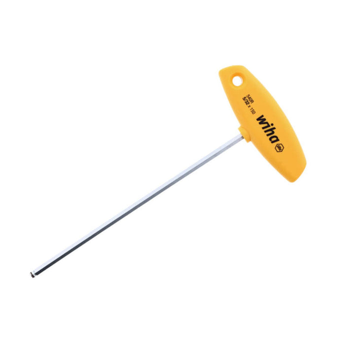 Wiha Tools 54012 Classic Grip MagicRing Ball End Hex T-handle 5/32 Inch