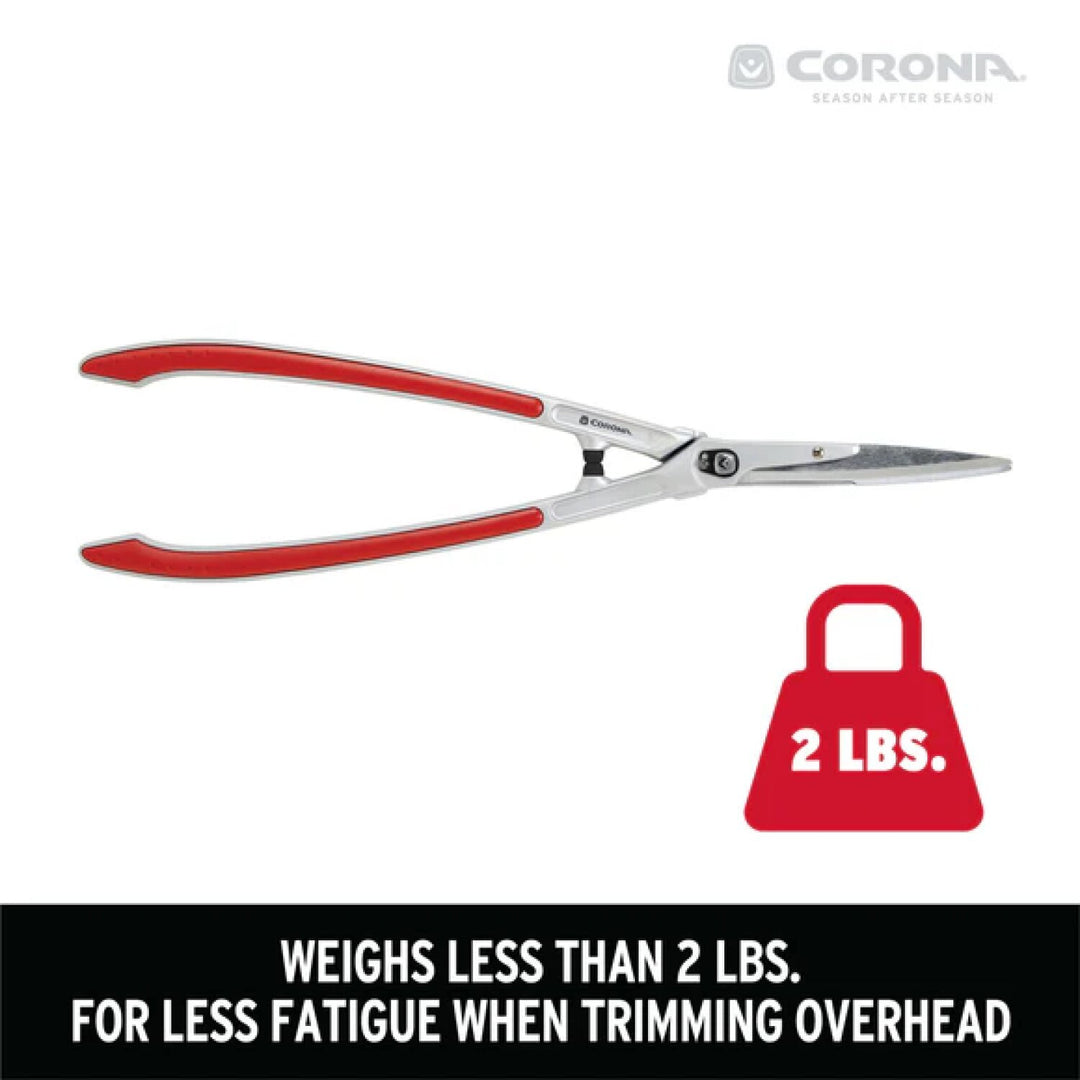 Corona HS15340CC PrecisionCUT Aluminum Hedge Shears 7-1/4 in. blades, 12-3/4 in. handles