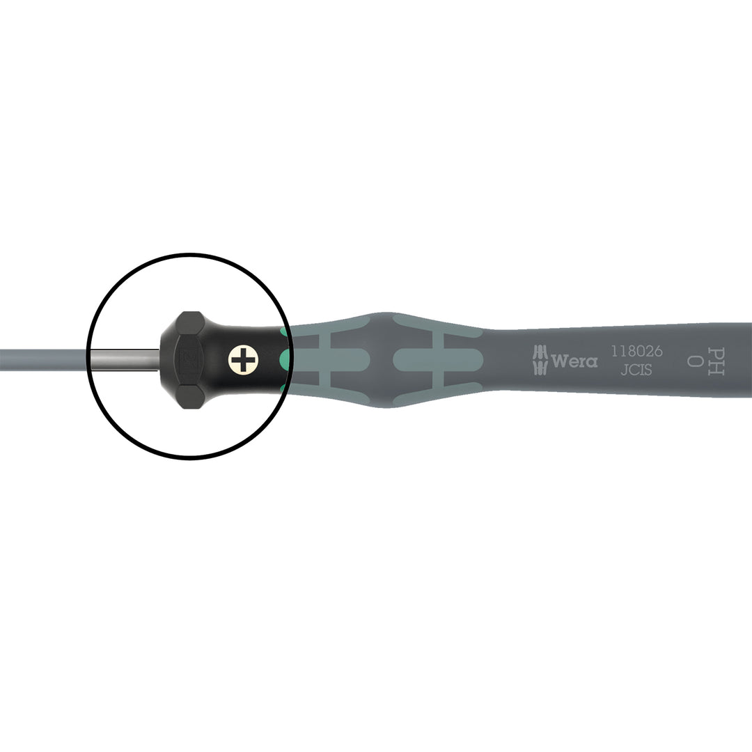Wera 2035 Screwdriver for slotted screws for electronic applications, 0.30 x 1.8 x 60 mm