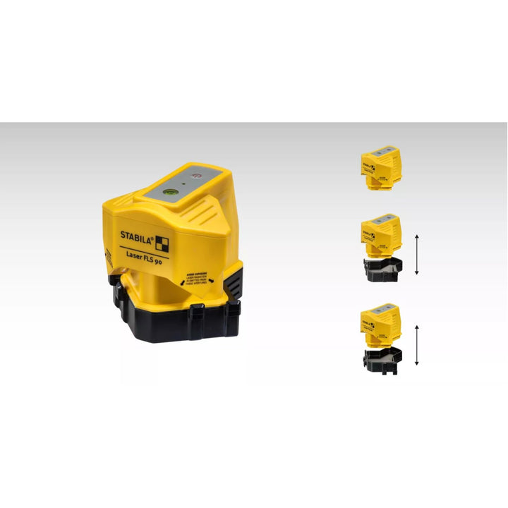 Stabila 04490 FLS 90 floor line laser, 3-piece set