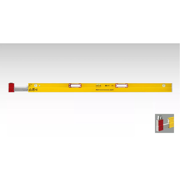 Stabila 35712 7'-12'  Type 106T Extendable Plate Levels W/REM STANDOFFS