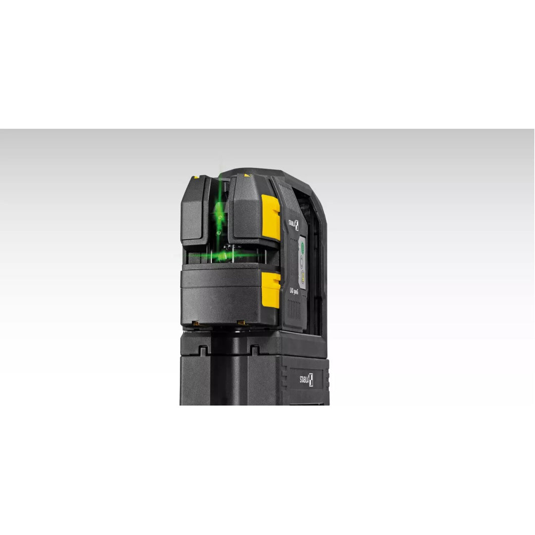 Stabila 03510 Cross-line laser LAX 500 G, 12 V system, 5-piece set, without rechargeable battery and charger