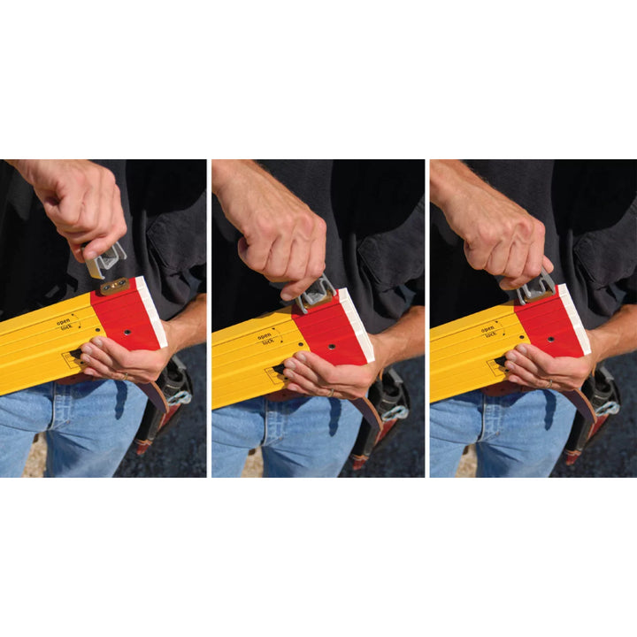 Stabila 35712 7'-12'  Type 106T Extendable Plate Levels W/REM STANDOFFS