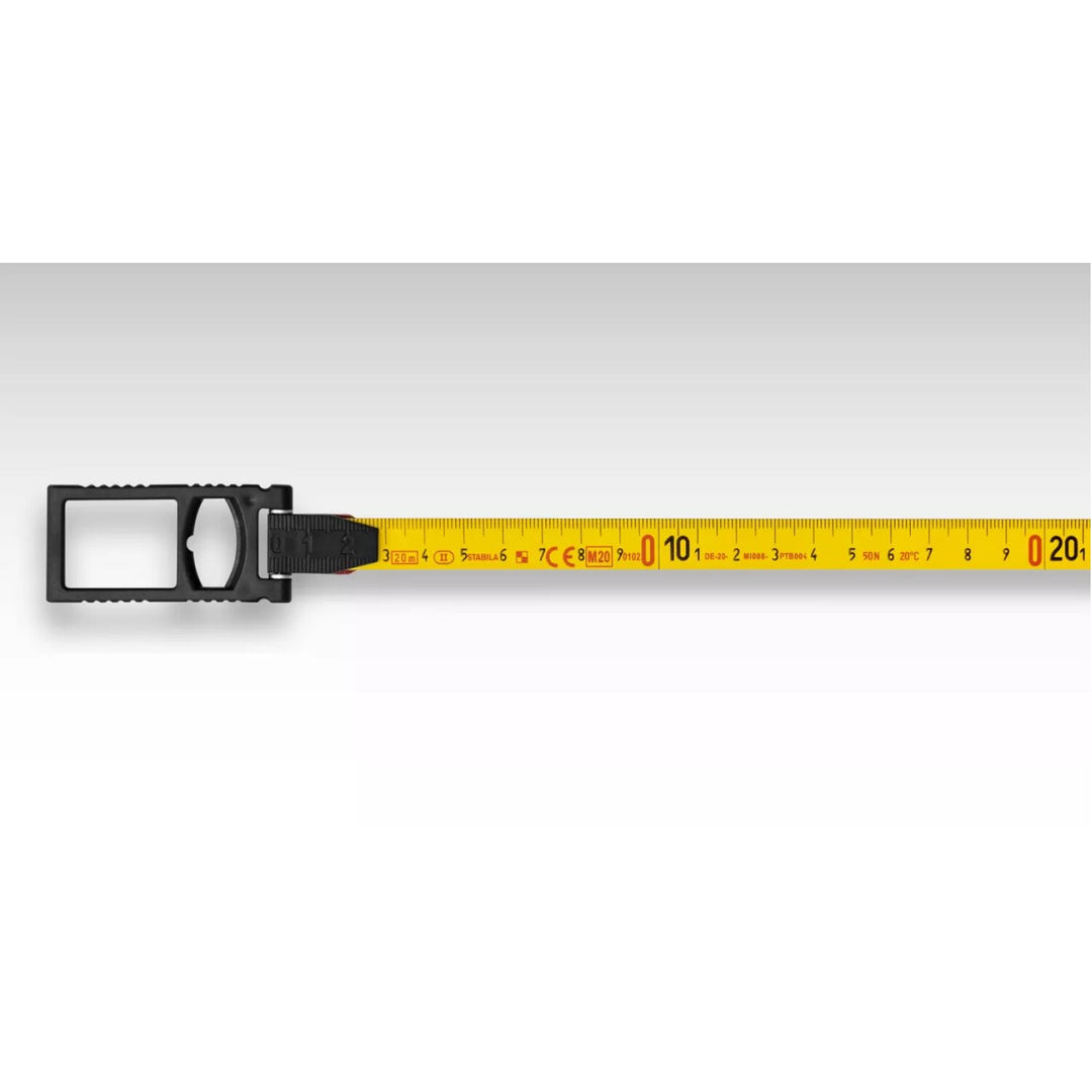 Stabila 30940 LBM 2000 Steel, 20M Cm Metric Scale, Closed Case Tape