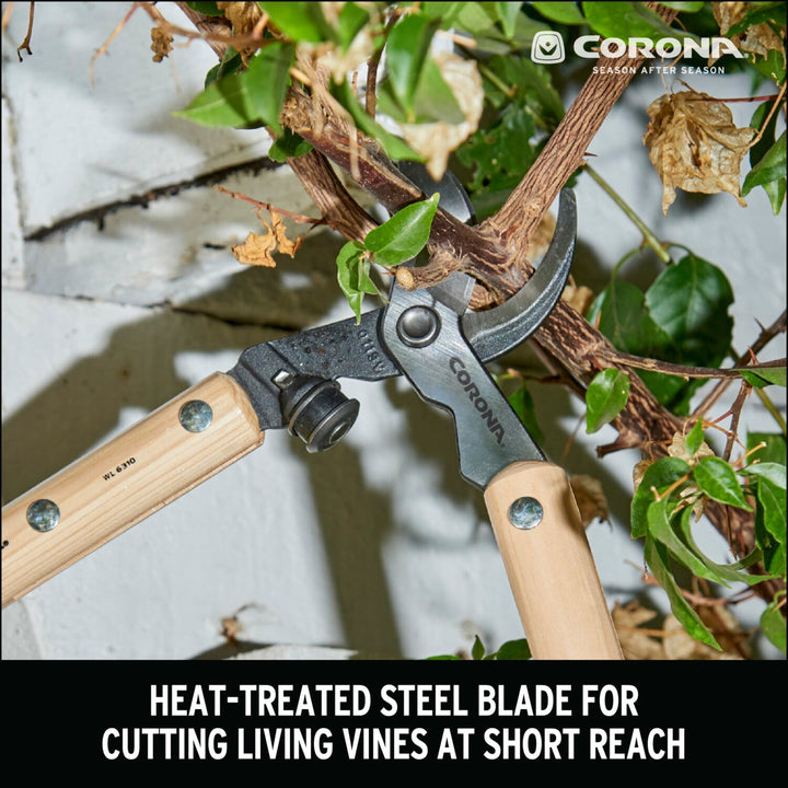 Corona WL 6310 Hickory Handle ClassicCUT Bypass Vine Lopper, 20 in., 1-1/4 in. Cut Capacity