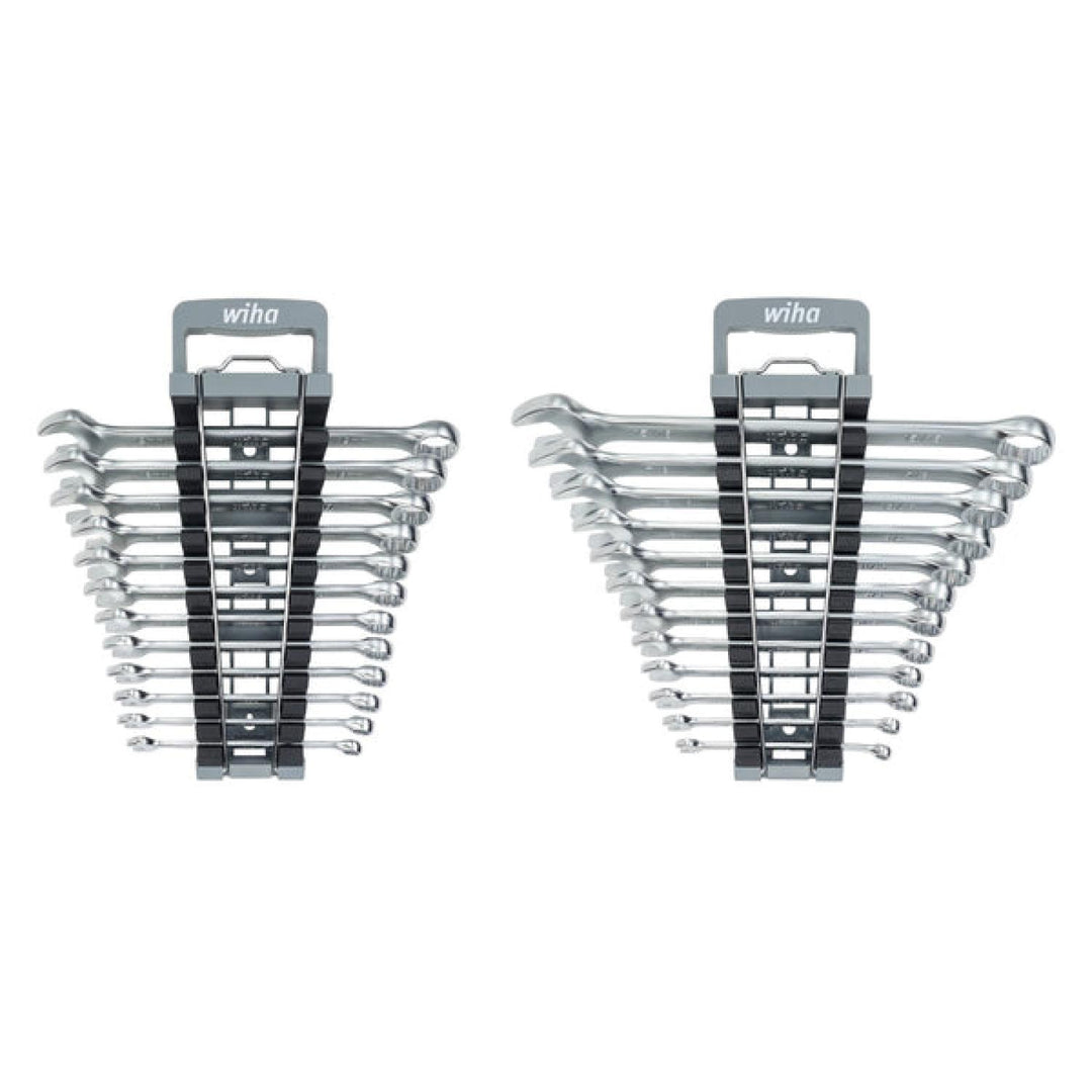 Wiha Tools 30481 Combination Wrench Set - Metric and SAE 24 Piece
