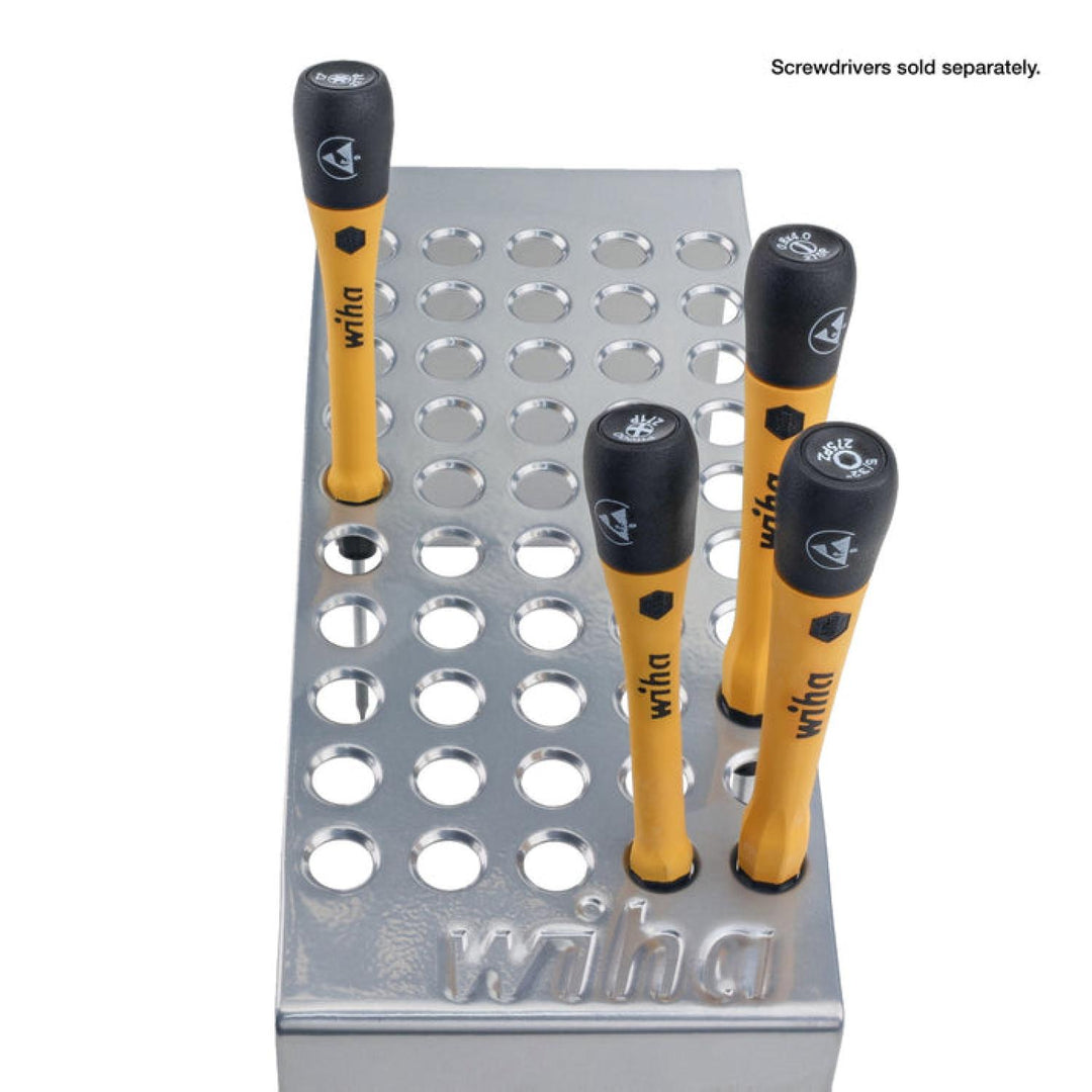 Wiha Tools 91269 Steel Precision Screwdriver Stand - 50 Stations