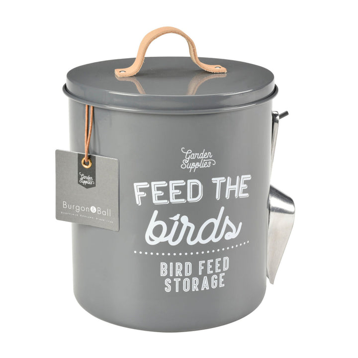 CORONA-GEN/BIRDTINCHAR · Burgon & Ball® Feed the Birds Tin - Charcoal