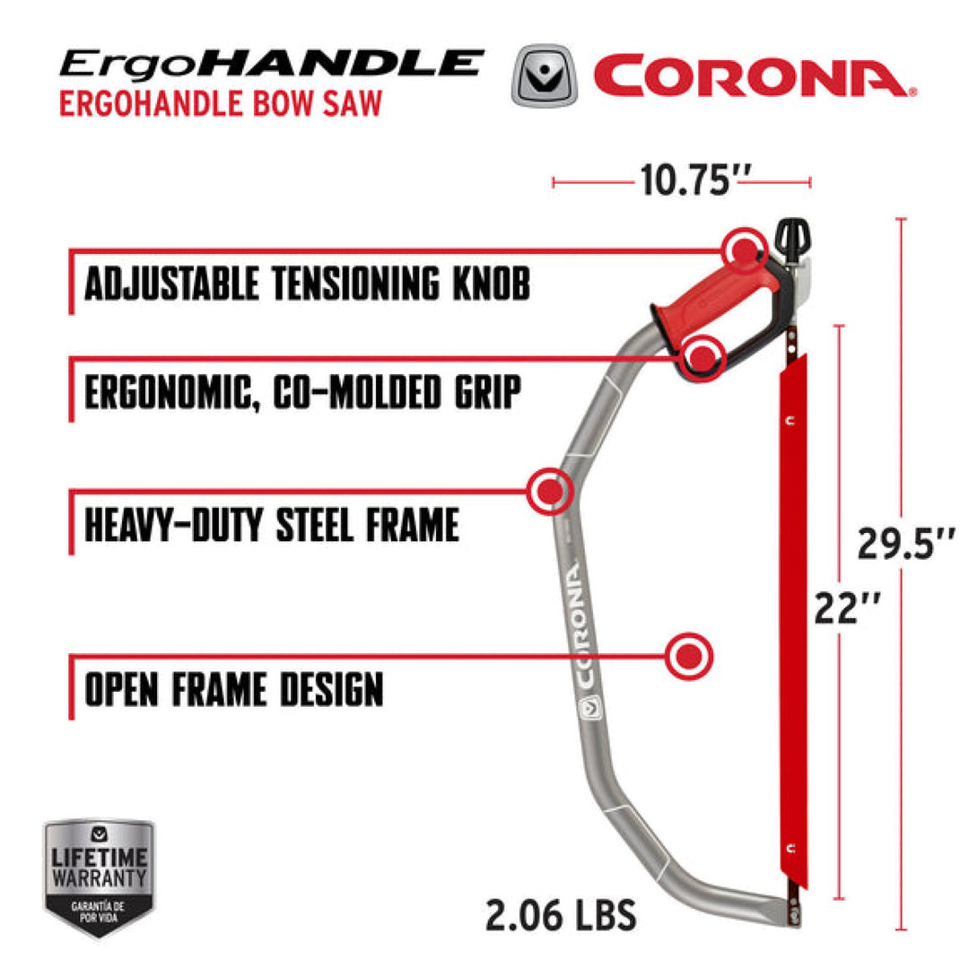 CORONA-BS15060 · MAX 24 in. Bow Saw