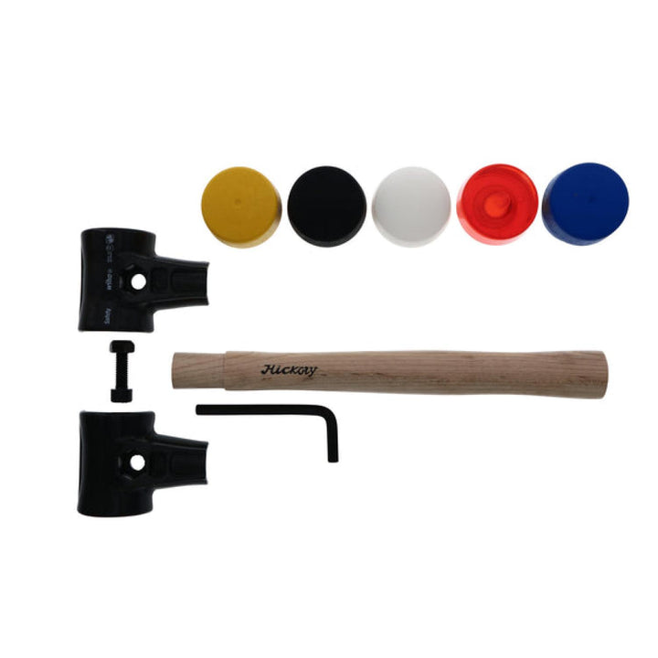 Wiha Tools 83256 Split Head Mallet Set, 7 Piece