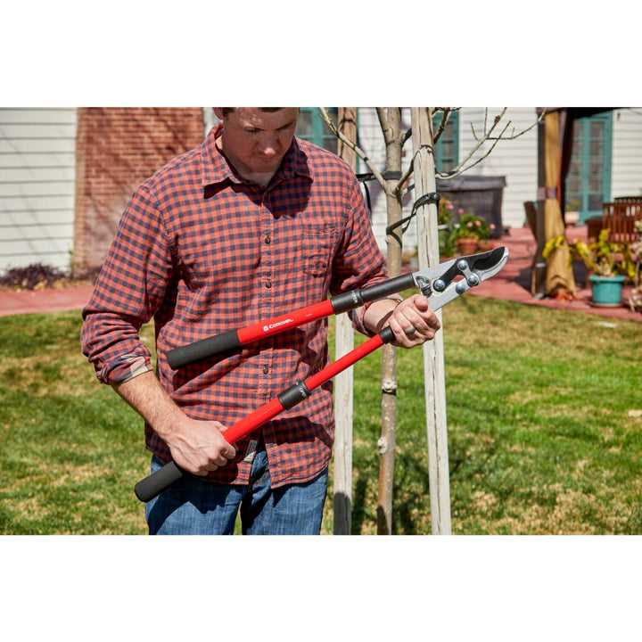 Corona FL 3470 EasyCUT Extendable Bypass Lopper, 21 in. to 33 in., 1-1/2 in. Cut Capacity