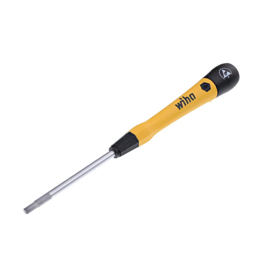Wiha Tools 27559 ESD Safe PicoFinish Precision Screwdriver - Hex 7/64" x 60mm