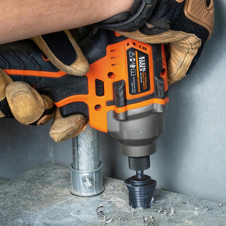 Klein Tools QRSTSPRO Premium Electrician's Quick Release Step Bit Set, 1/4", 3 Pc.