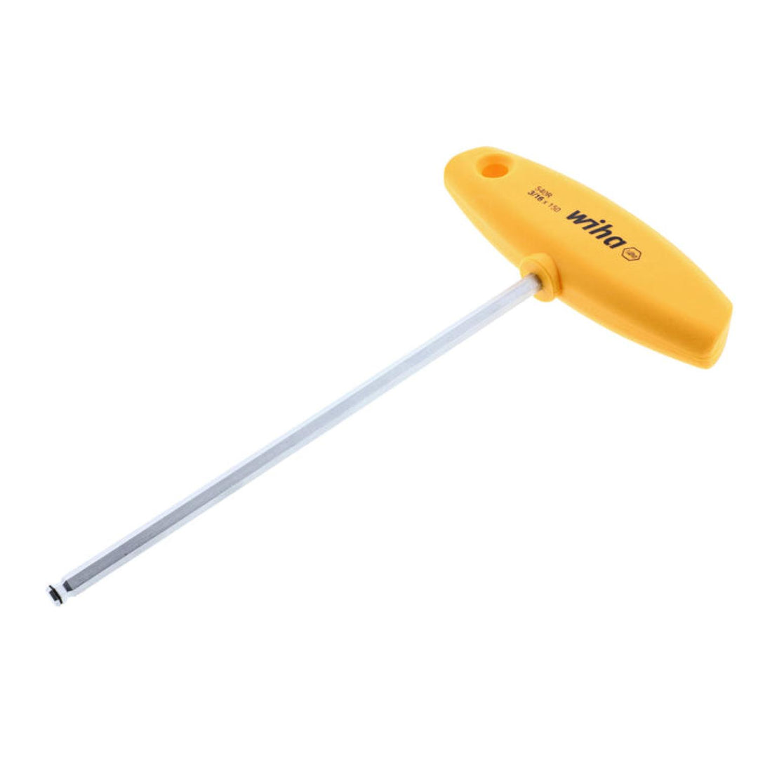 Wiha Tools 54014 Classic Grip MagicRing Ball End Hex T-handle 3/16"