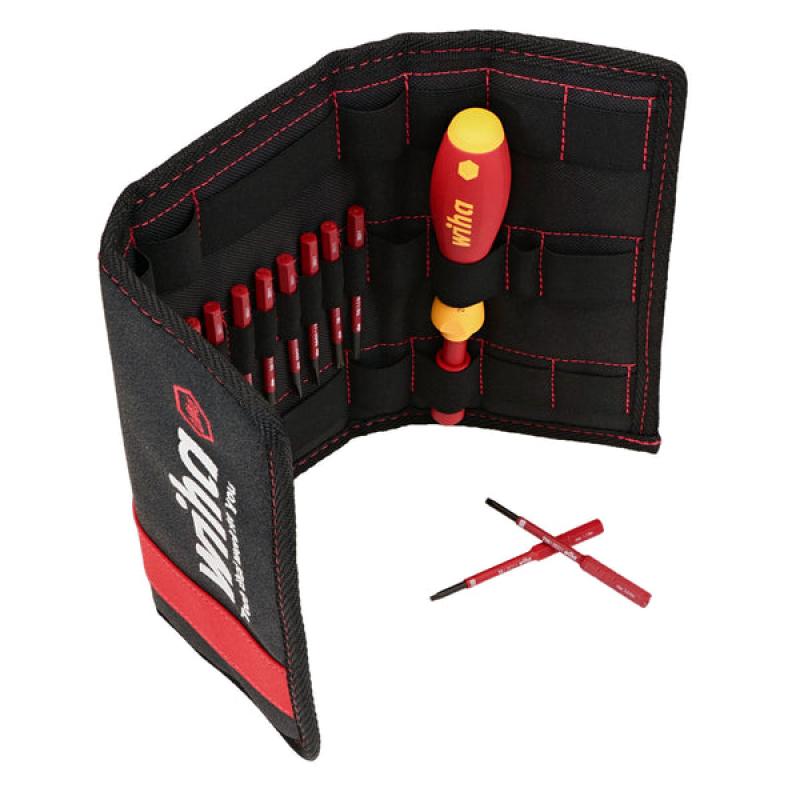Wiha Tools 28398 Insulated SlimLine Blade Set, 19 Pc.
