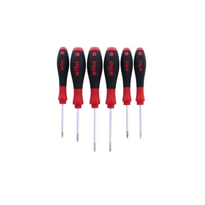 Wiha Tools 36291 SoftFinish Torx Screwdriver 6 Piece Set T6-T15