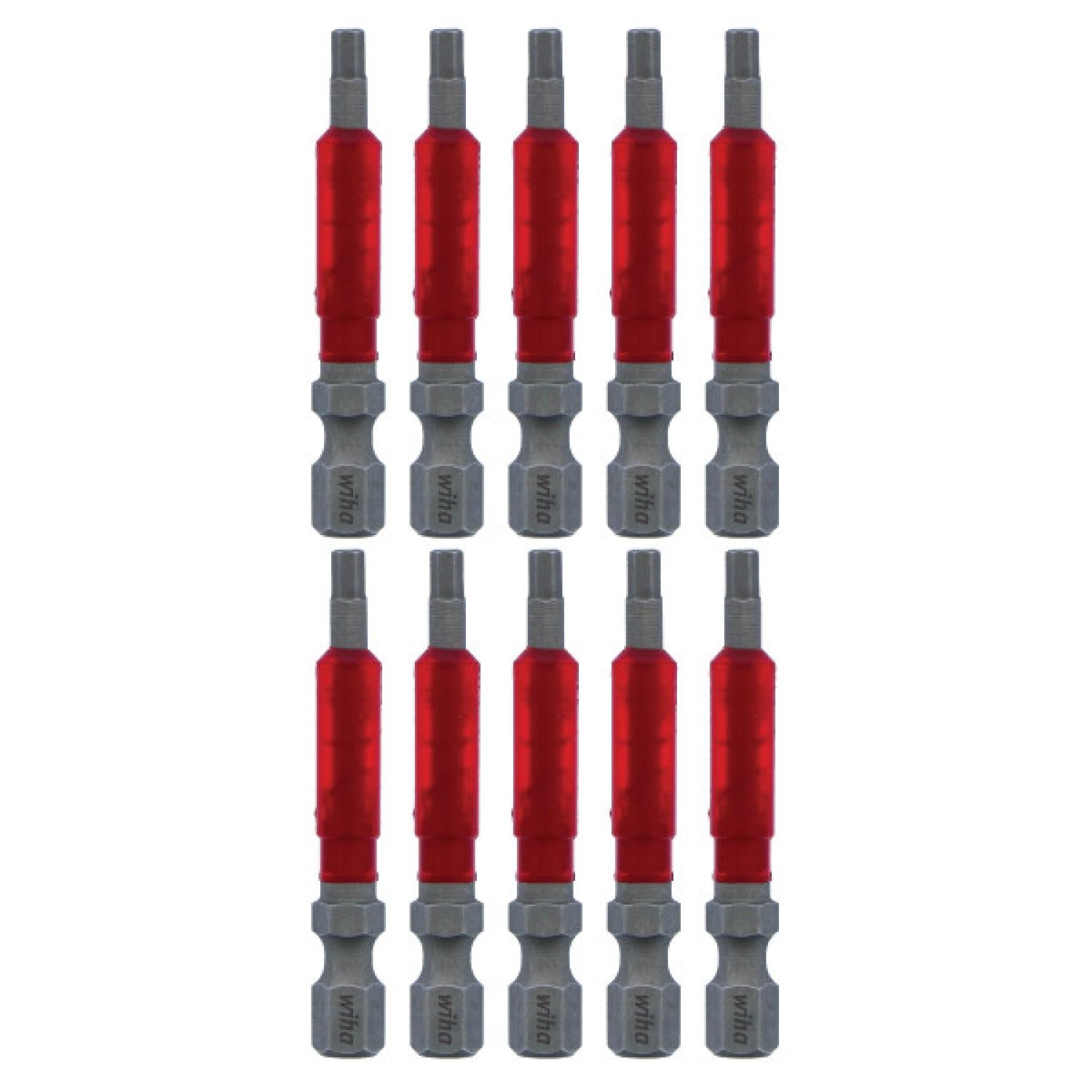 Wiha Tools 76563 MaxxTor Impact Bit Hex 3.0mm x 49mm - 10 Pack – Haus ...