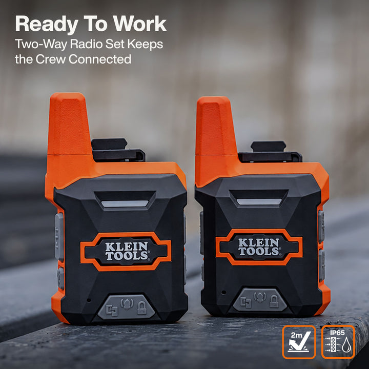 Klein Tools RJSC200 BlueTooth Two-Way Radios