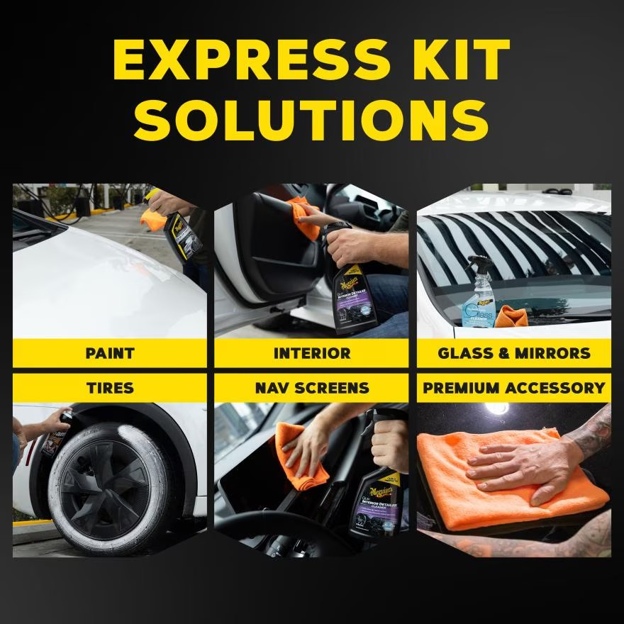 Meguiar's G55254 Drive-Thru Car Wash Express Touch-Up Kit - Perfect for Touching Up Your Ride After Washing
