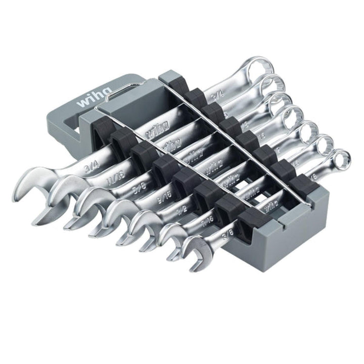 Wiha Tools 30493 Combination Wrench Set - SAE 7 Piece