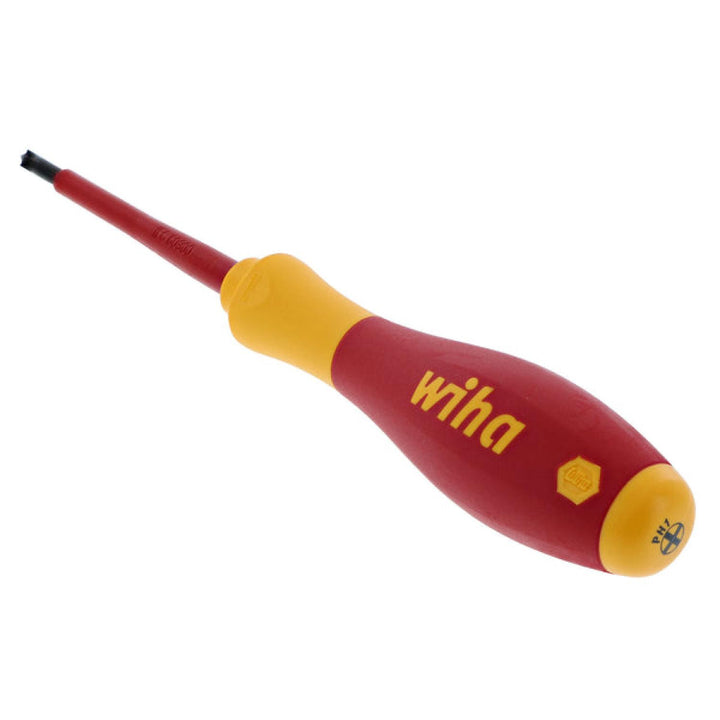 Wiha Tools 30702 Insulated SoftFinish Xeno Slotted/Phillips Driver #1 x 80mm