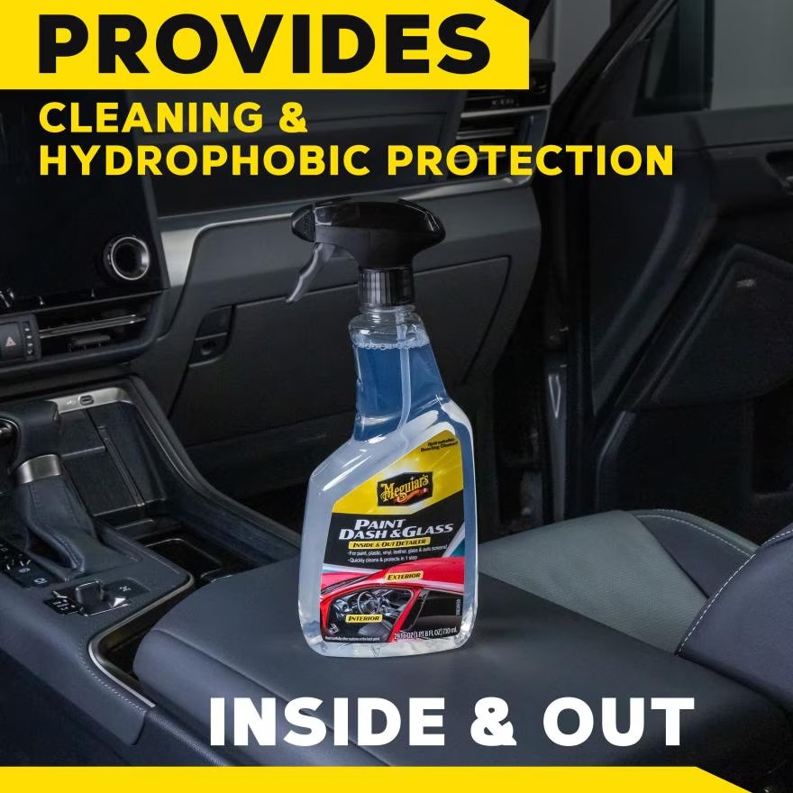 Meguiar's G250224 Paint, Dash & Glass Inside & Out Detailer - Clean & Protect Your Car Inside & Out