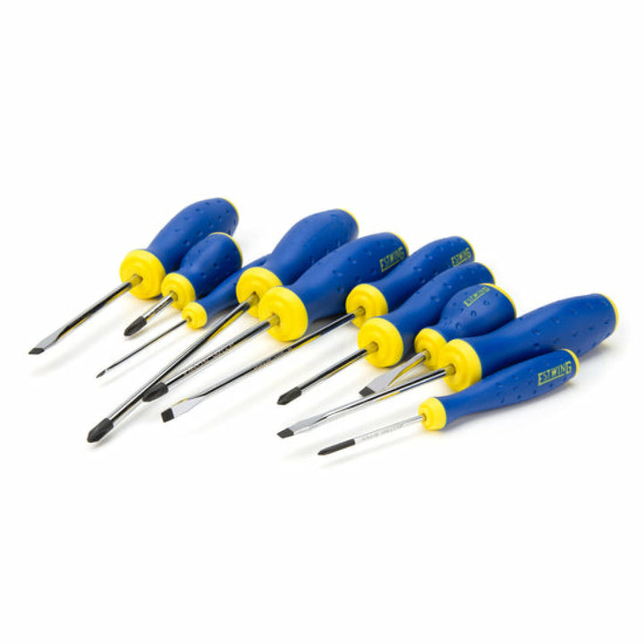 Estwing 42451 10-Piece Phillips and Slotted Screwdriver Set