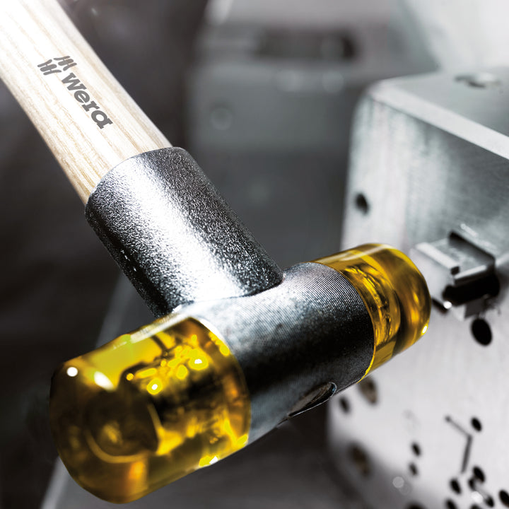 Wera 102 Soft-faced hammer with urethane head sections, # 3 x 33 mm