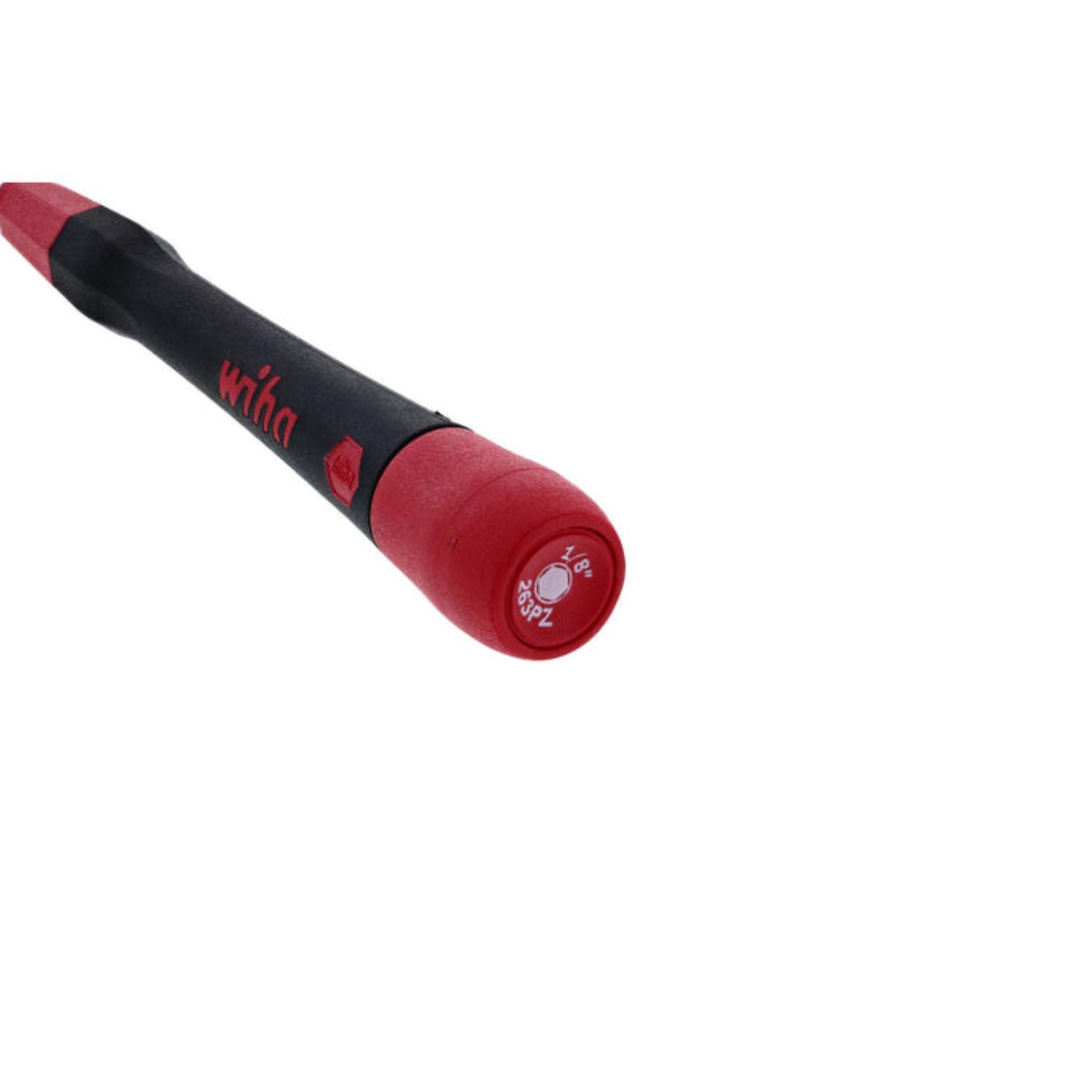 Wiha Tools 26371 PicoFinish Precision Hex Screwdriver, 1/8" x 60 mm