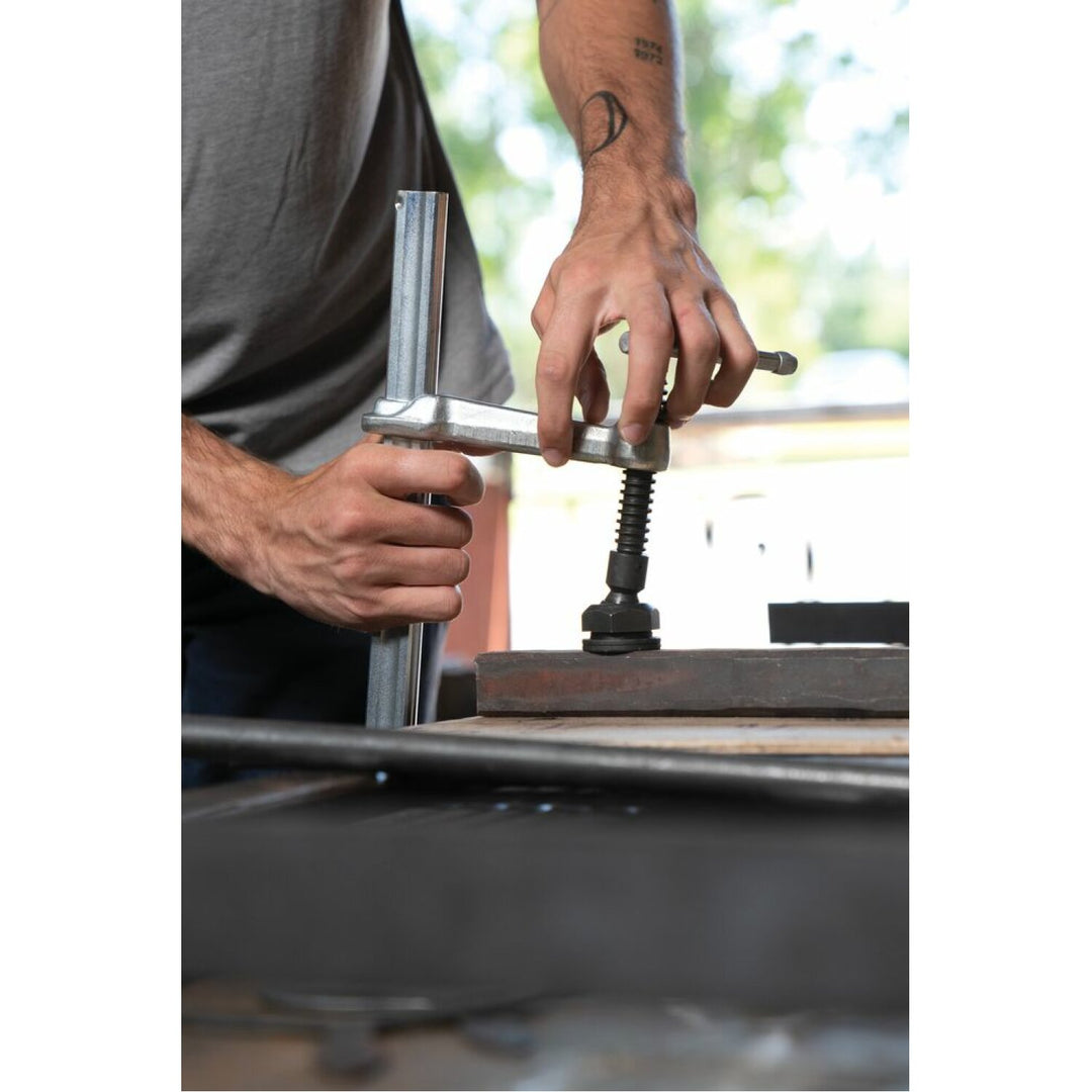 Bessey SGL-18 Clamp, welding, F-style, heavy duty pad, 18 In. x 4.75 In., 1800 lb