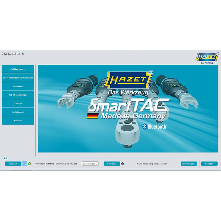 Hazet 7910-STAC SmartTAC-Tool programming and evaluation software