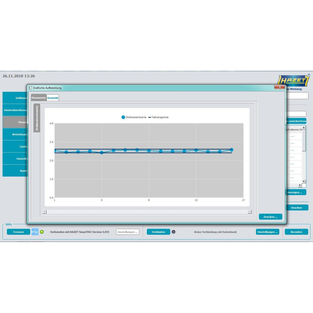 Hazet 7910-STAC SmartTAC-Tool programming and evaluation software