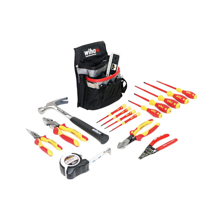 Wiha Tools 32934 Electrician's Apprentice Tool Set 16-Piece