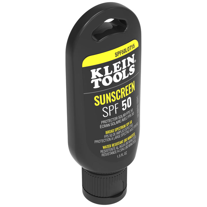 Klein Tools SPF50LOT15 Sunscreen Lotion, Broad Spectrum SPF 50, 12-Pack