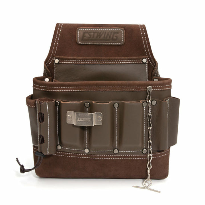 Estwing 94749 8-Pocket Leather Electrician's Tool Pouch