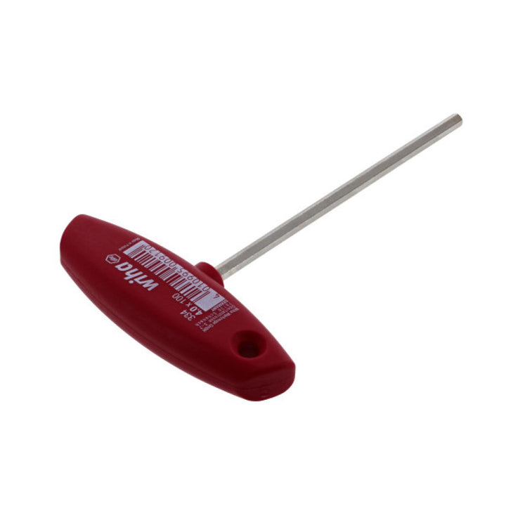Wiha Tools 33406 Hex T-Handle 4.0 x 100mm