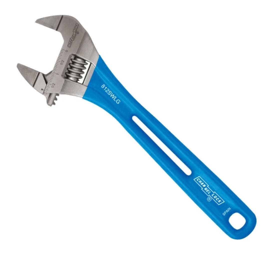Channellock 810SWLG 10-inch Lightweight Extra Slim Jaw WideAzz® Adjustable Wrench