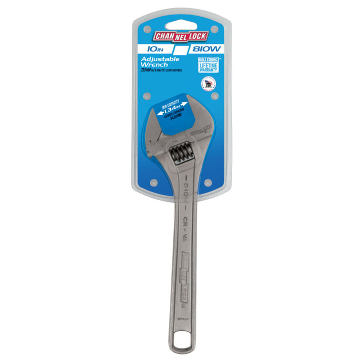 Channellock 810W 10-inch Adjustable Wrench