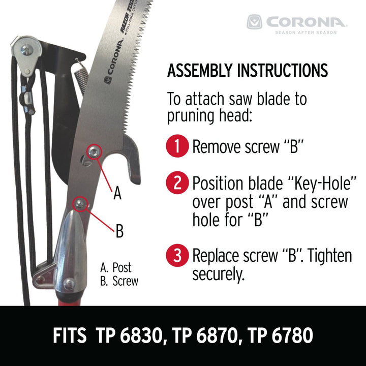 Corona AC 7241D 13 in. Replacement Blade for RazorTOOTH Saw